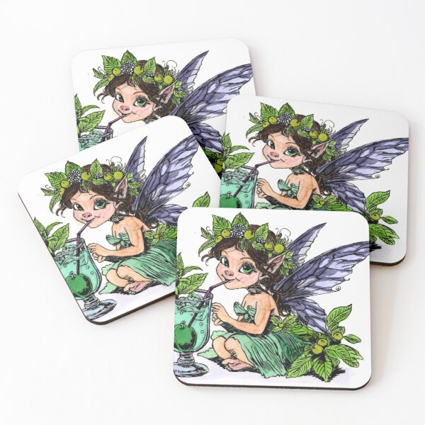 Item preview, Southern Belle Mint Julip Fairy designed and sold by Scribbles & Doodles by Jinx.
