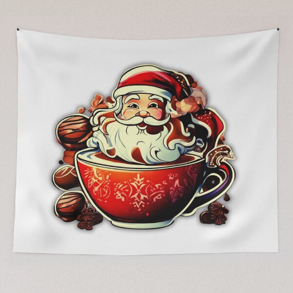 Item preview, Coffee with a Christmas Smile designed and sold by Zofia Sosnecka.