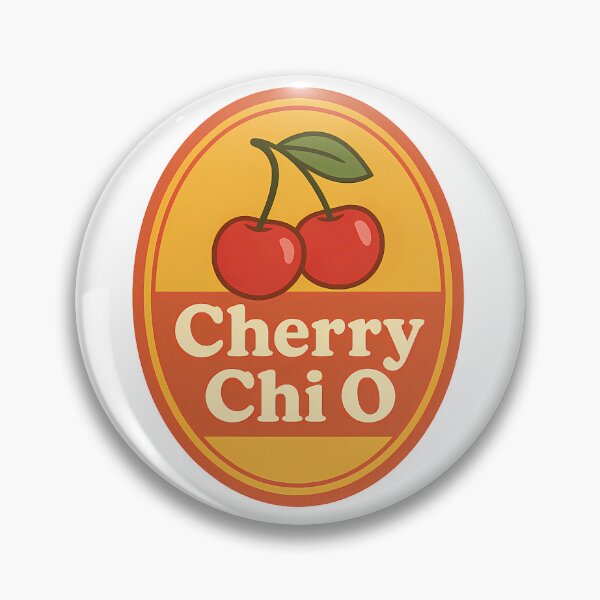 Item preview, Cherry Chi O – Vintage Fruit Label Sorority designed and sold by summer-loving.