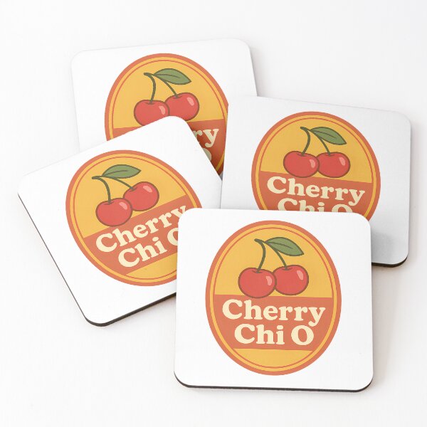 Item preview, Cherry Chi O – Vintage Fruit Label Sorority designed and sold by summer-loving.