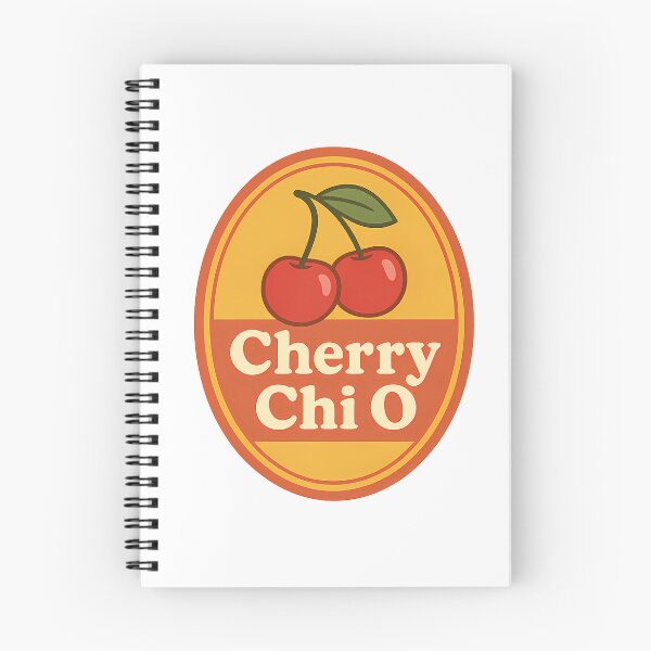 Item preview, Cherry Chi O – Vintage Fruit Label Sorority designed and sold by summer-loving.