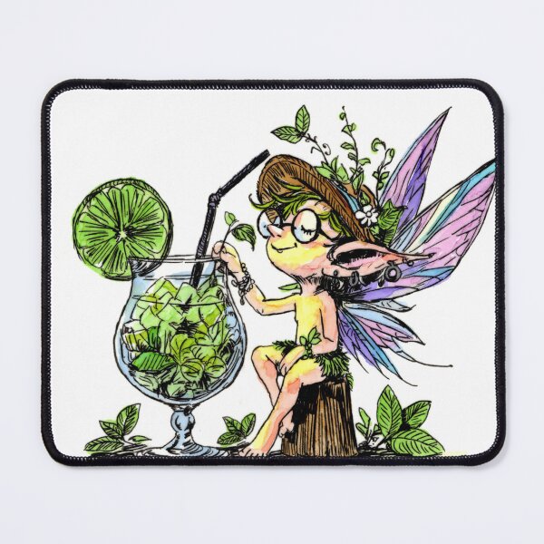 Item preview, Mojito Pixie designed and sold by Scribbles & Doodles by Jinx.