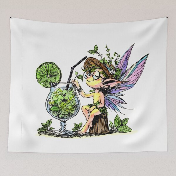 Item preview, Mojito Pixie designed and sold by Scribbles & Doodles by Jinx.