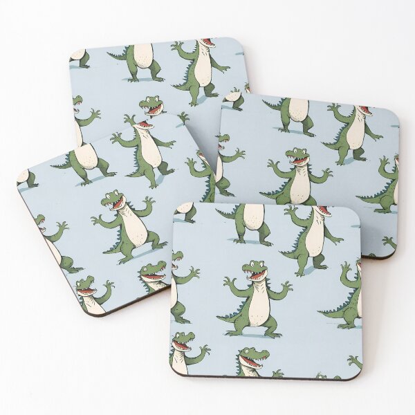 Item preview, Cartoon Alligator Repeat designed and sold by Dream Garden.