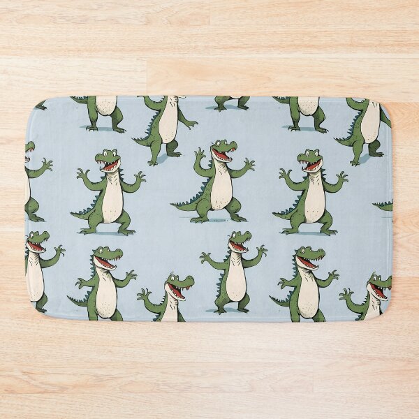 Item preview, Cartoon Alligator Repeat designed and sold by Dream Garden.