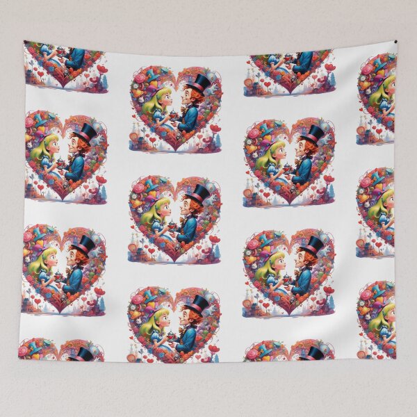 Item preview, Alice in wonderland Fairytale Heart designed and sold by Digiheart.