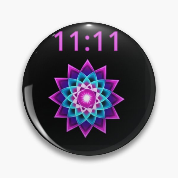 Item preview, 11:11 Pink Blue Chakra designed and sold by RSTrrendywear.
