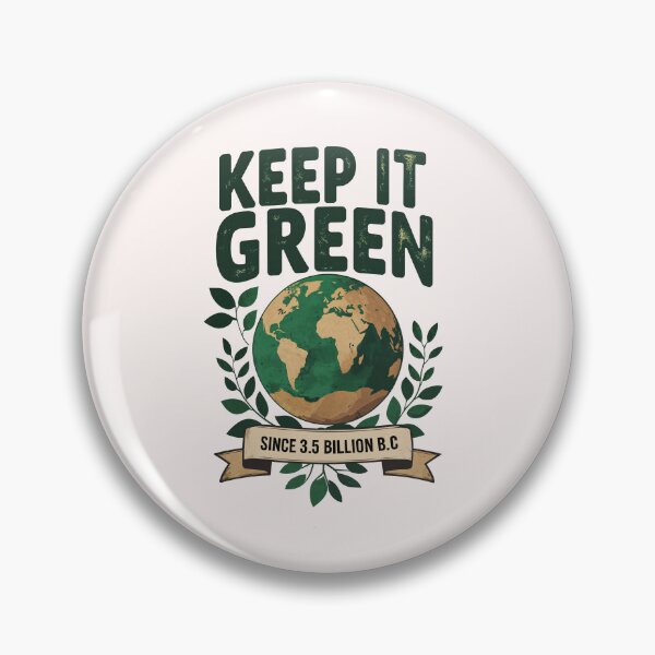 Item preview, Keep It Green Since 3.5 Billion B.C Planet T-Shirt. designed and sold by Nuttajak.