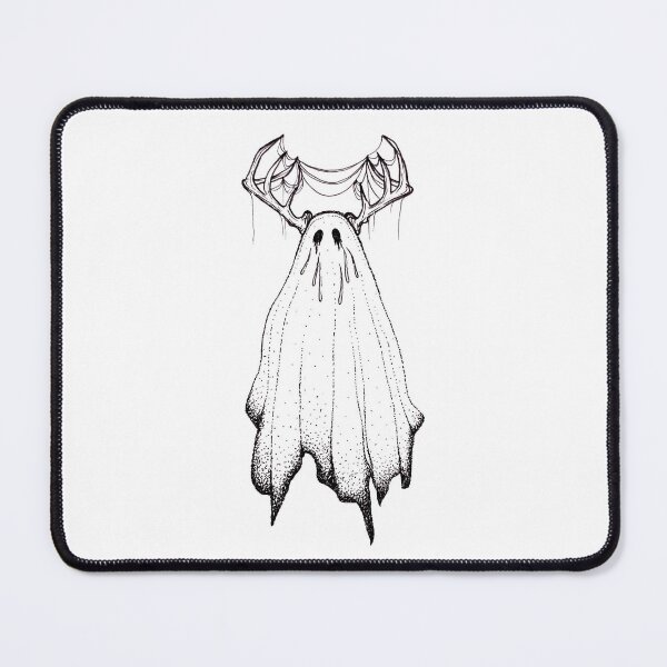Item preview, Crying Ghost with Antlers designed and sold by StudioRosebud.