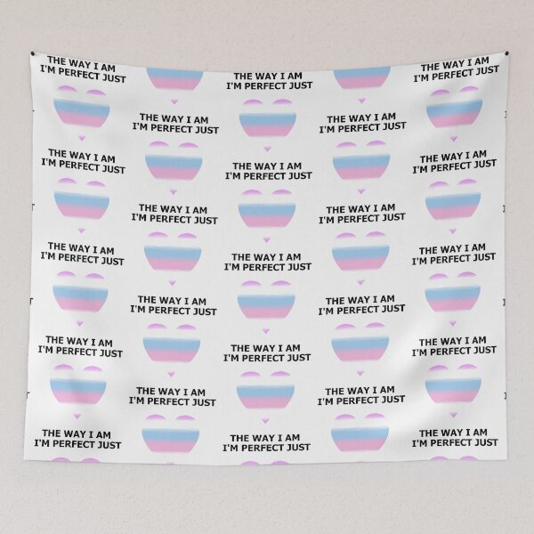 Item preview, I'm perfect Love Heart - Bigender Pride designed and sold by AstralRavens.