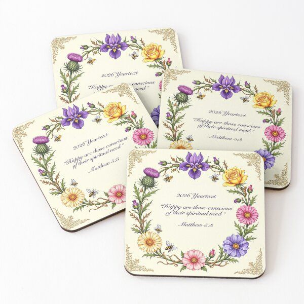 Item preview, 2026 Yeartext JW Floral  designed and sold by IvaRenee.