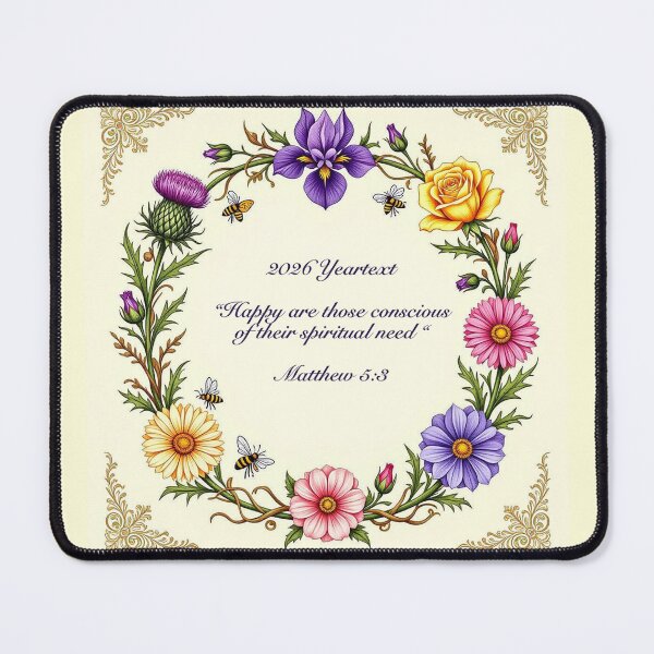 Item preview, 2026 Yeartext JW Floral designed and sold by IvaRenee.