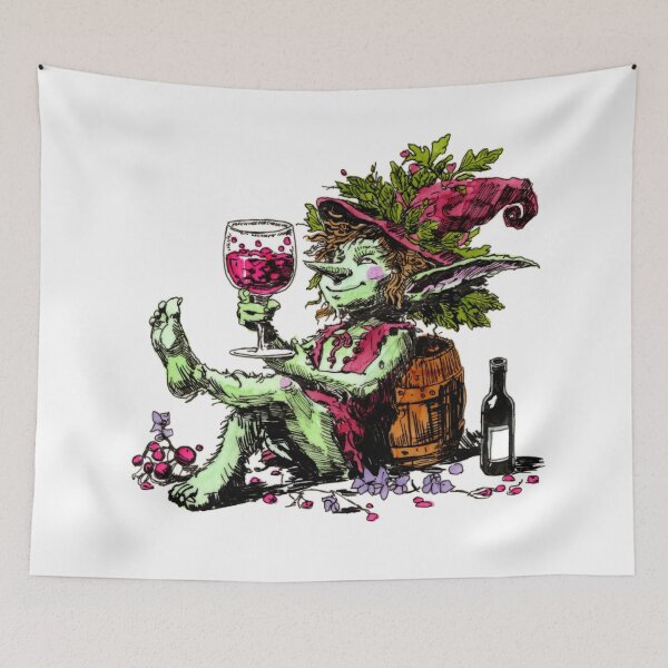 Item preview, Roasted Cranberry Bourbon Crush Sprite designed and sold by Scribbles & Doodles by Jinx.