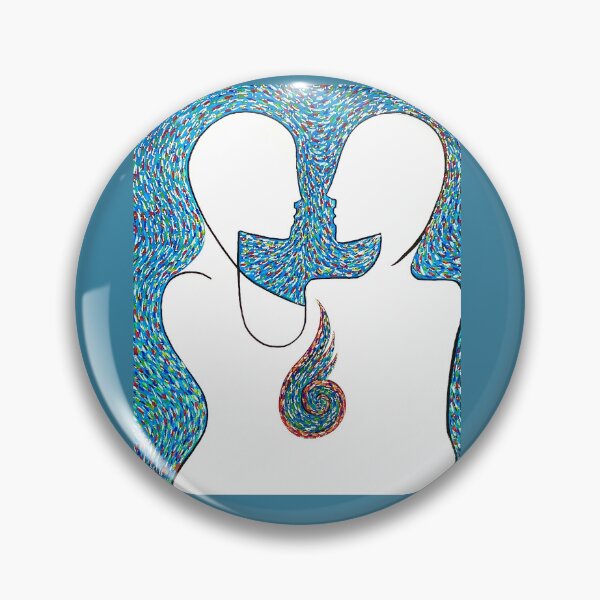 Item preview, Twin flames  designed and sold by Juxtaposeart.