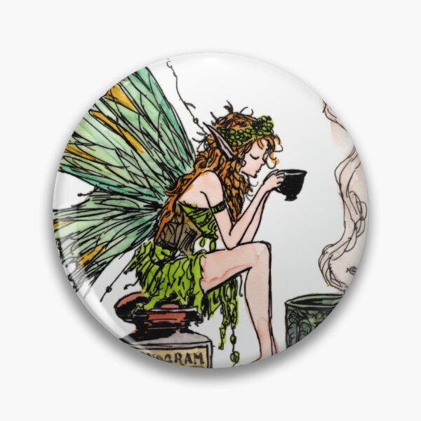 Item preview, Rum Coffee Fairy designed and sold by Scribbles & Doodles by Jinx.
