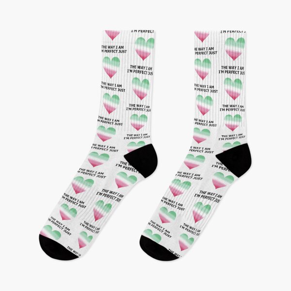 Item preview, I'm perfect Love Heart - Abrosexual Pride designed and sold by AstralRavens.