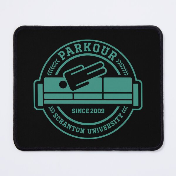 Item preview, Parkour University Crest T-Shirt - College Style Freerunning Logo - The Office Intro Inspired - Camiseta Emblema Universidad designed and sold by DAVIDSTORE75.