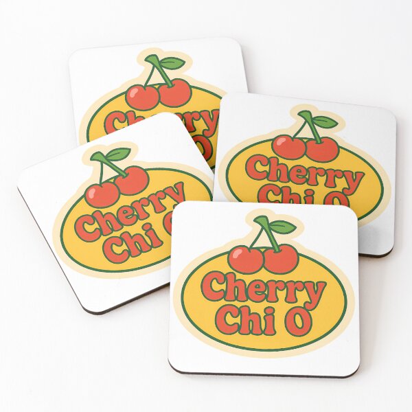Item preview, Cherry Chi O – Groovy Fruit Label Sorority designed and sold by summer-loving.