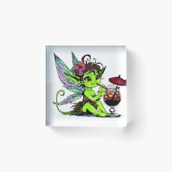 Item preview, Sangria Sprite designed and sold by Scribbles & Doodles by Jinx.