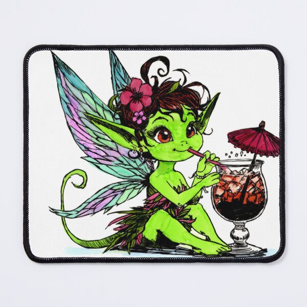 Item preview, Sangria Sprite designed and sold by Scribbles & Doodles by Jinx.