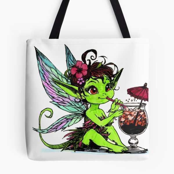 Item preview, Sangria Sprite designed and sold by Scribbles & Doodles by Jinx.
