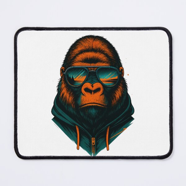 Item preview, Cool Gorilla with Sunglasses Artwork designed and sold by Animarisca.