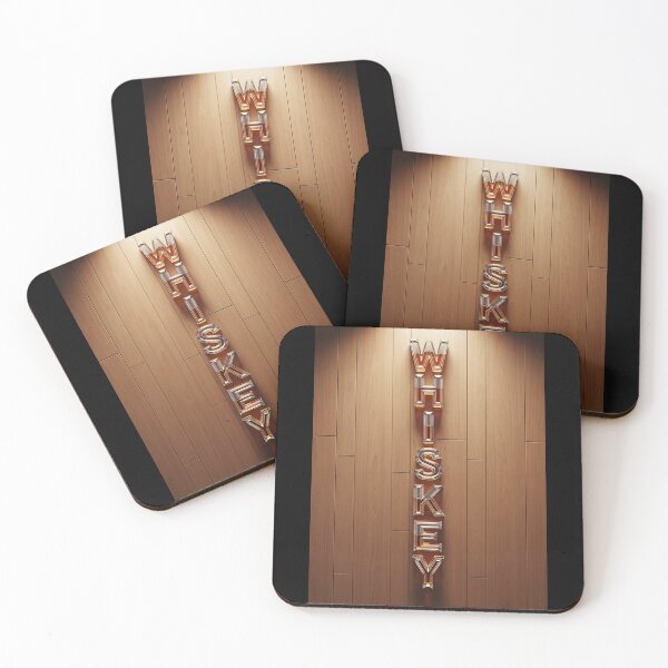 Item preview, Whiskey sign on the wooden bar panel vertical designed and sold by stereonut.