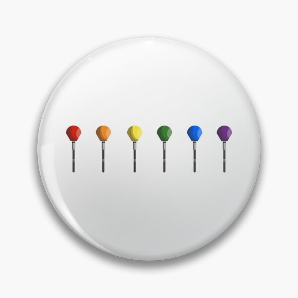Item preview, Rainbow Pride Flag Makeup Brushes designed and sold by RyanGDesign.