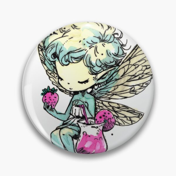Item preview, Strawberry Daquiri Pixie designed and sold by Scribbles & Doodles by Jinx.