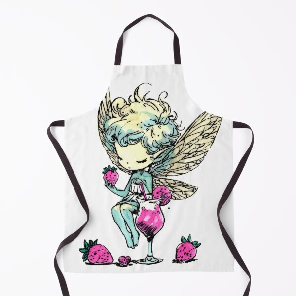 Item preview, Strawberry Daquiri Pixie designed and sold by Scribbles & Doodles by Jinx.