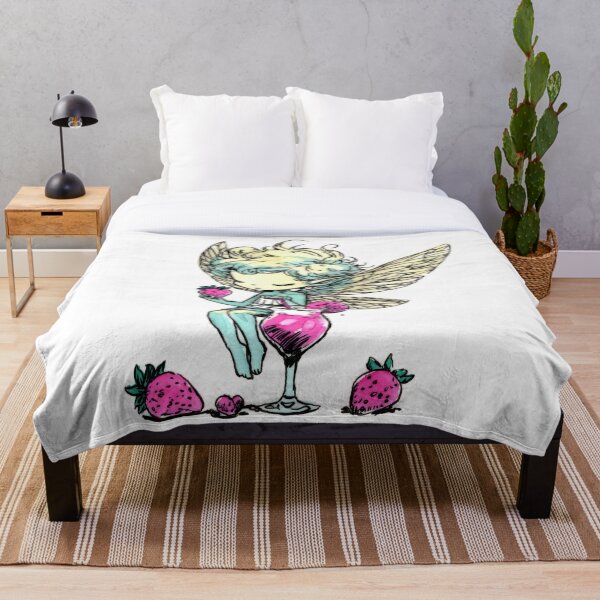 Aperçu de l'œuvre Pixie Daquiri à la fraise créée et vendue par Scribbles & Doodles by Jinx.
