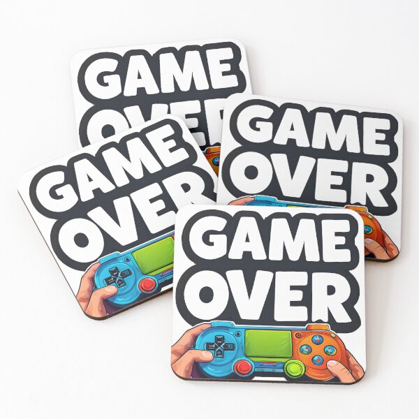 Item preview, Game Over Retro Funny Gamer T-Shirt – Vintage Video Game Controller Tee designed and sold by GiftLore Studio.
