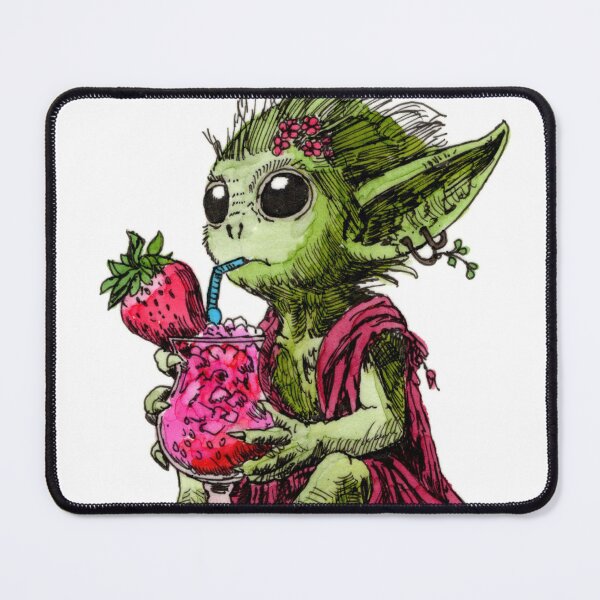 Item preview, Strawberry Vodka Slush Sprite designed and sold by Scribbles & Doodles by Jinx.