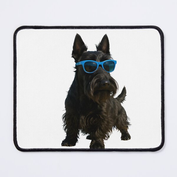 Item preview, Stylish Scottie with Blue Shades designed and sold by HWGDesigns.