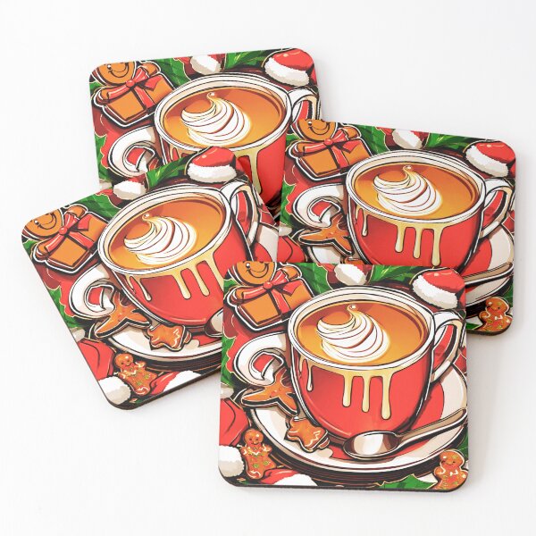 Item preview, Coffee with a Christmas Smile designed and sold by Zofia Sosnecka.