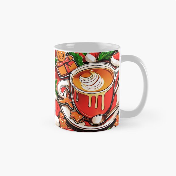 Item preview, Coffee with a Christmas Smile designed and sold by Zofia Sosnecka.
