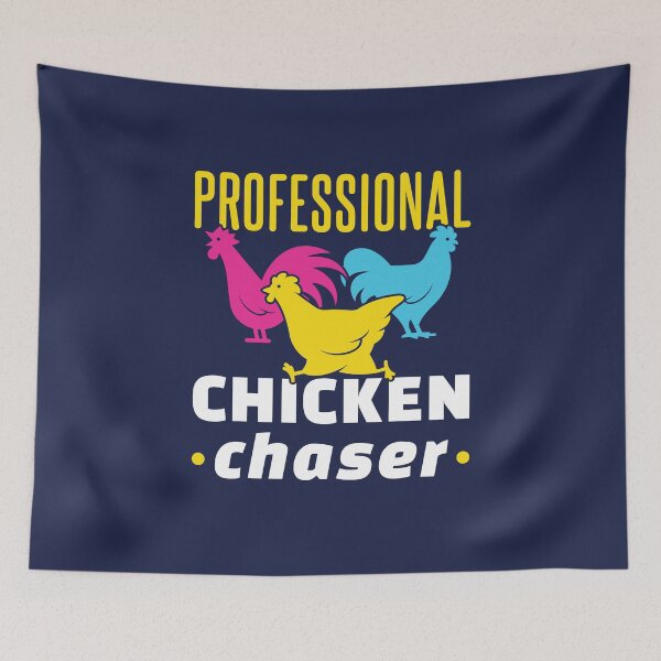 Item preview, Professional Chicken Chaser Funny Chickens Farmer designed and sold by jaygo.