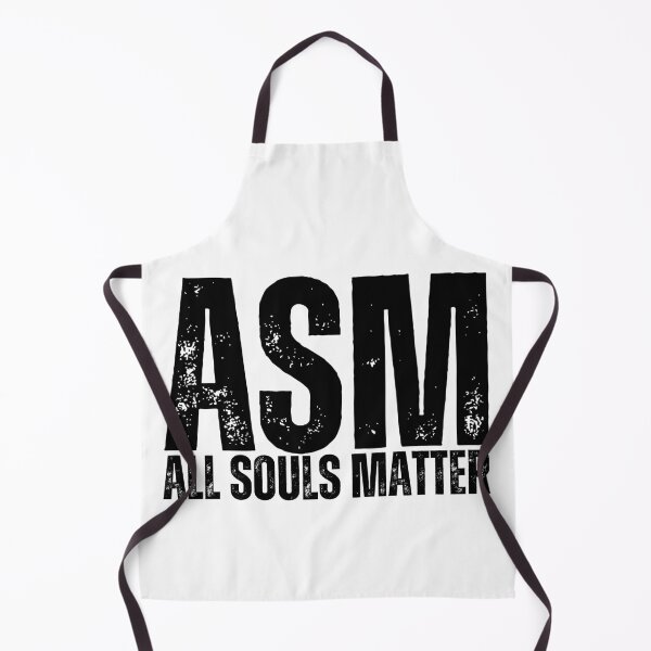 Item preview, ASM All Souls Matter Worn Look Black Letters designed and sold by GFamilyC.