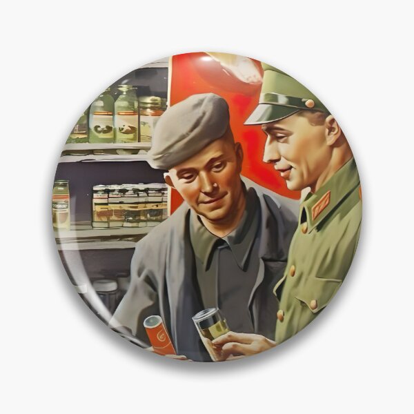 Item preview, Vintage Soviet Soldiers Painting, Soviet Wall Art Communism Poster Gift Idea, Soviet Print, Soldiers Shopping, DIGITAL DOWNLOAD designed and sold by SavageVision.