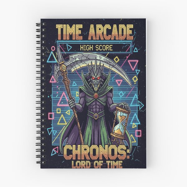 Artikelvorschau, Retro Arcade Chronos entworfen und verkauft von CyberdogStudios.