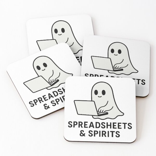 Item preview, Boo Spreadsheets & Spirits designed and sold by TrashNegativity.