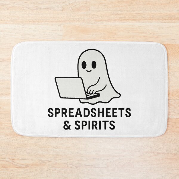 Item preview, Boo Spreadsheets & Spirits designed and sold by TrashNegativity.