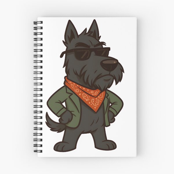 Item preview, Swag Scottie in Shades designed and sold by HWGDesigns.