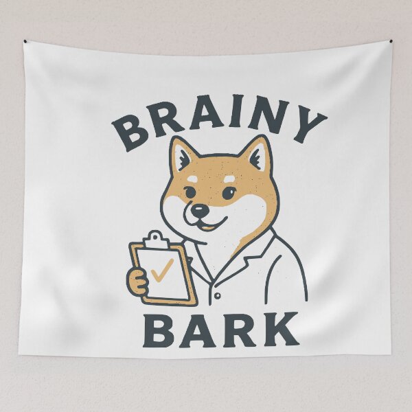 Item preview, Brainy Bark designed and sold by TrashNegativity.