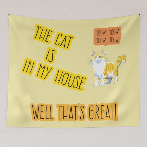 Item preview, House cat designed and sold by PierreAlbijanic.