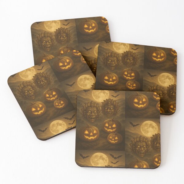 Item preview, Sri Lankan Luxe Halloween – Golden Pumpkin Hills  designed and sold by Ceylon Luxe Collections.
