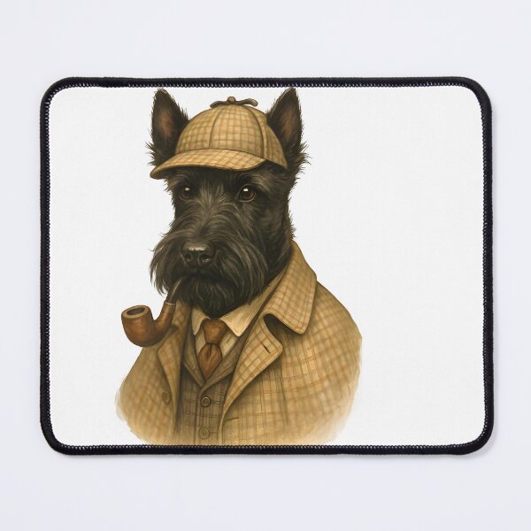 Item preview, Scottish Terrier Sherlock Detective designed and sold by HWGDesigns.