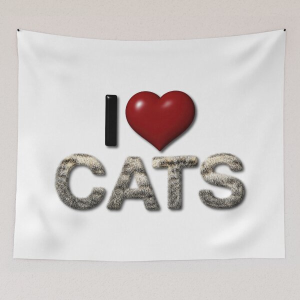 Item preview, I Love Cats designed and sold by Trexyca Artworks Store.