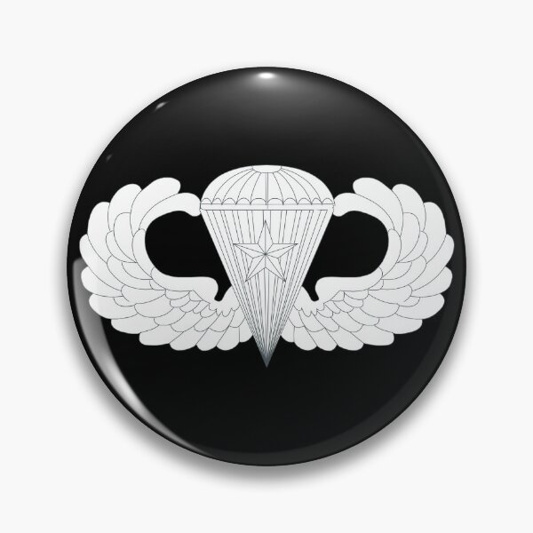 Item preview, Badge - Army - Parachutist - Basic - 1 Combat Star - LA X 300 designed and sold by Military Insignia Products.