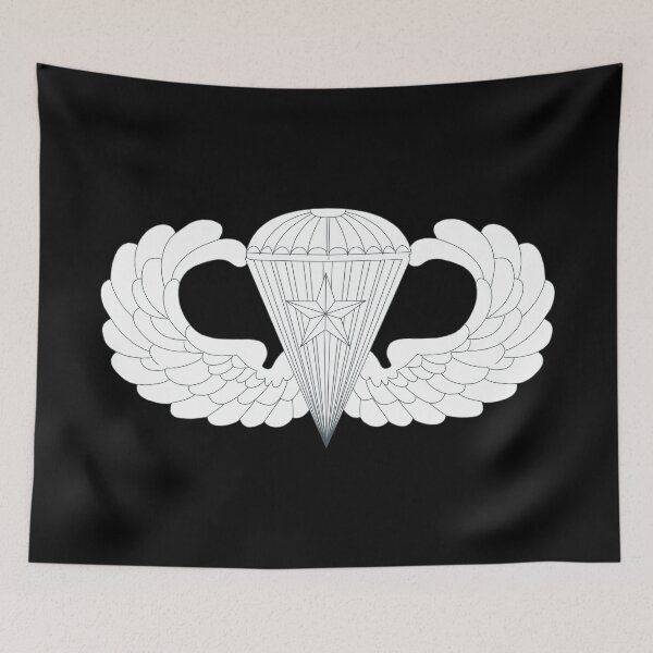 Item preview, Badge - Army - Parachutist - Basic - 1 Combat Star - LA X 300 designed and sold by Military Insignia Products.